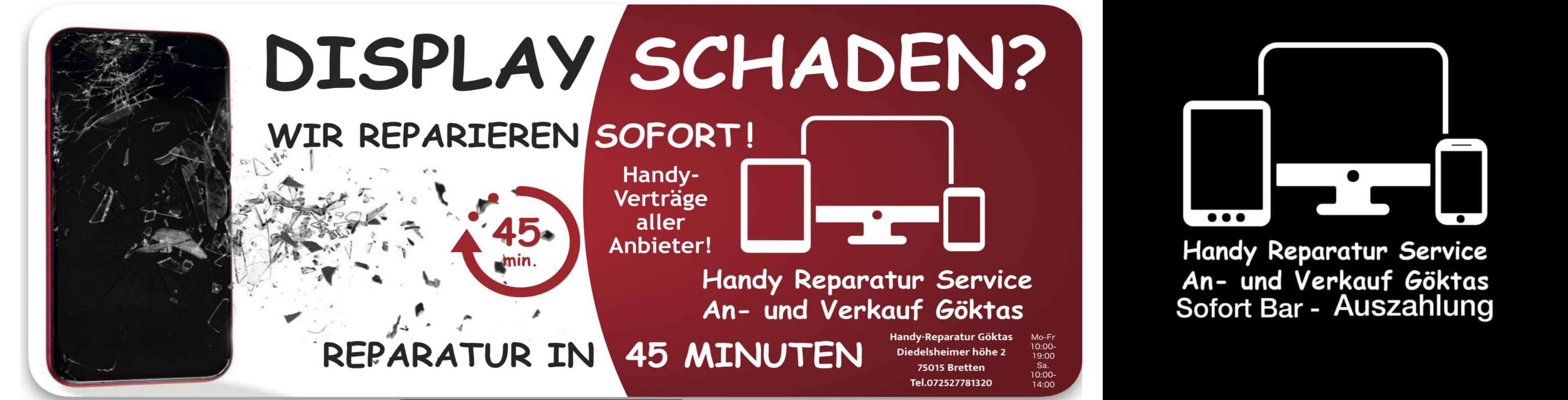 Handyreparatur Göktas Angebot